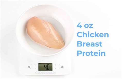 how much protein in 4 ounces of chicken breast: exploring the nutrition facts and health benefits